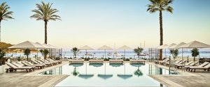 Escape to this Ibizan resort just ten minutes from the bustling Old Town<place>Nobu Hotel Ibiza Bay</place><fomo>17</fomo>