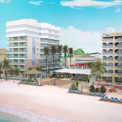 Resort exterior, O2 Beach Club & Spa, Barbados