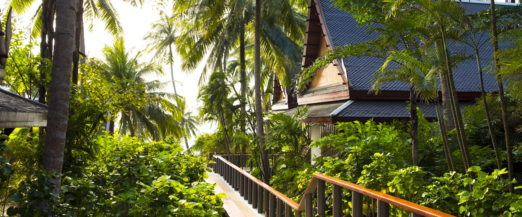 Ocean Pavilion Walkway at Amanpuri, Phuket, Thailand