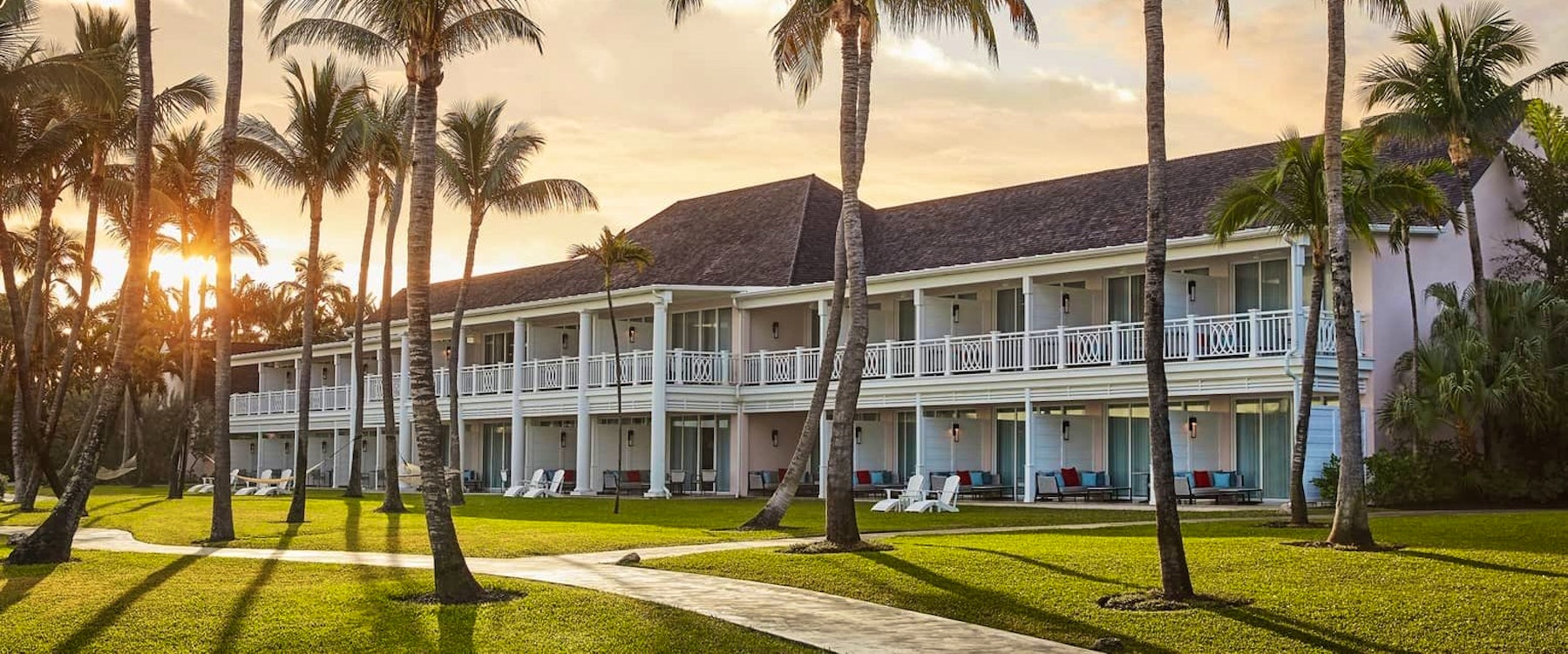 Accommodation Exterior at Ocean Club, Bahamas, Caribbean