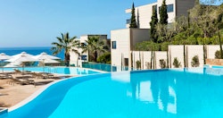 Pool Area at Ikos Oceania, Halkidiki, Greece