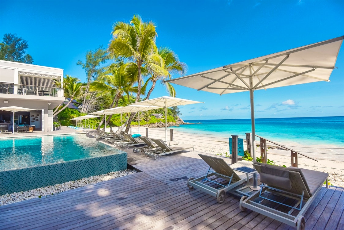 beach pool at carana beach hotel