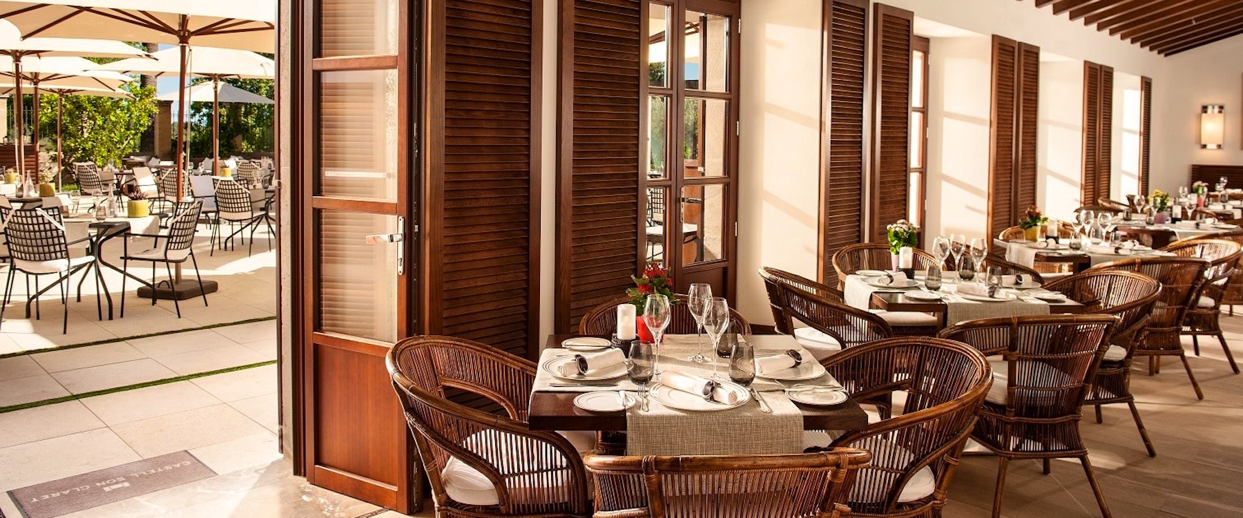 Winter Garden at Castell Son Claret, Mallorca, Spain