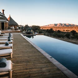 Pool View at Omaanda, Namibia
