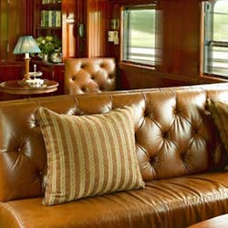 Interior of Rovos Rail, South Africa