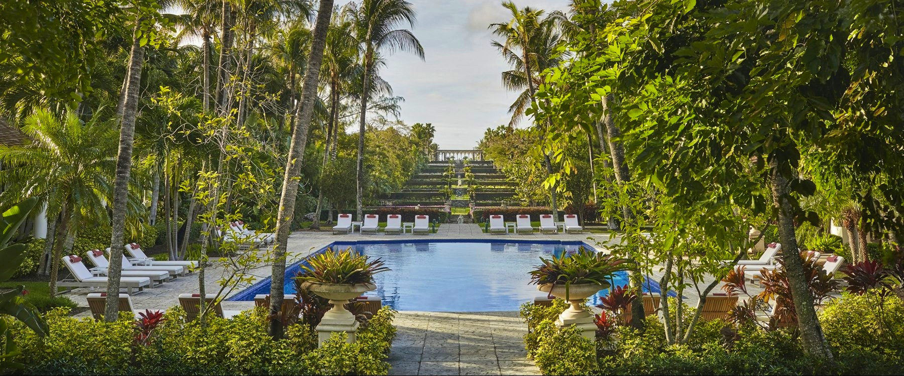 Versailles Pool at Ocean Club, Bahamas, Caribbean