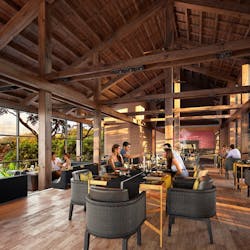 Carao Restaurant interior, One&Only Mandarina, Riviera Nayarit, Mexico