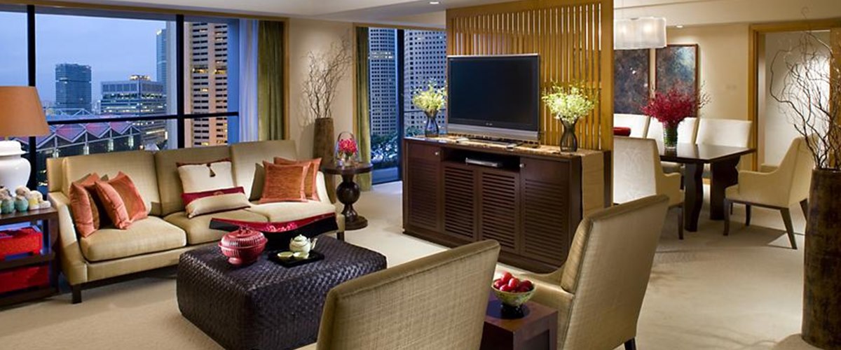 Oriental suite at Mandarin Oriental, Singapore