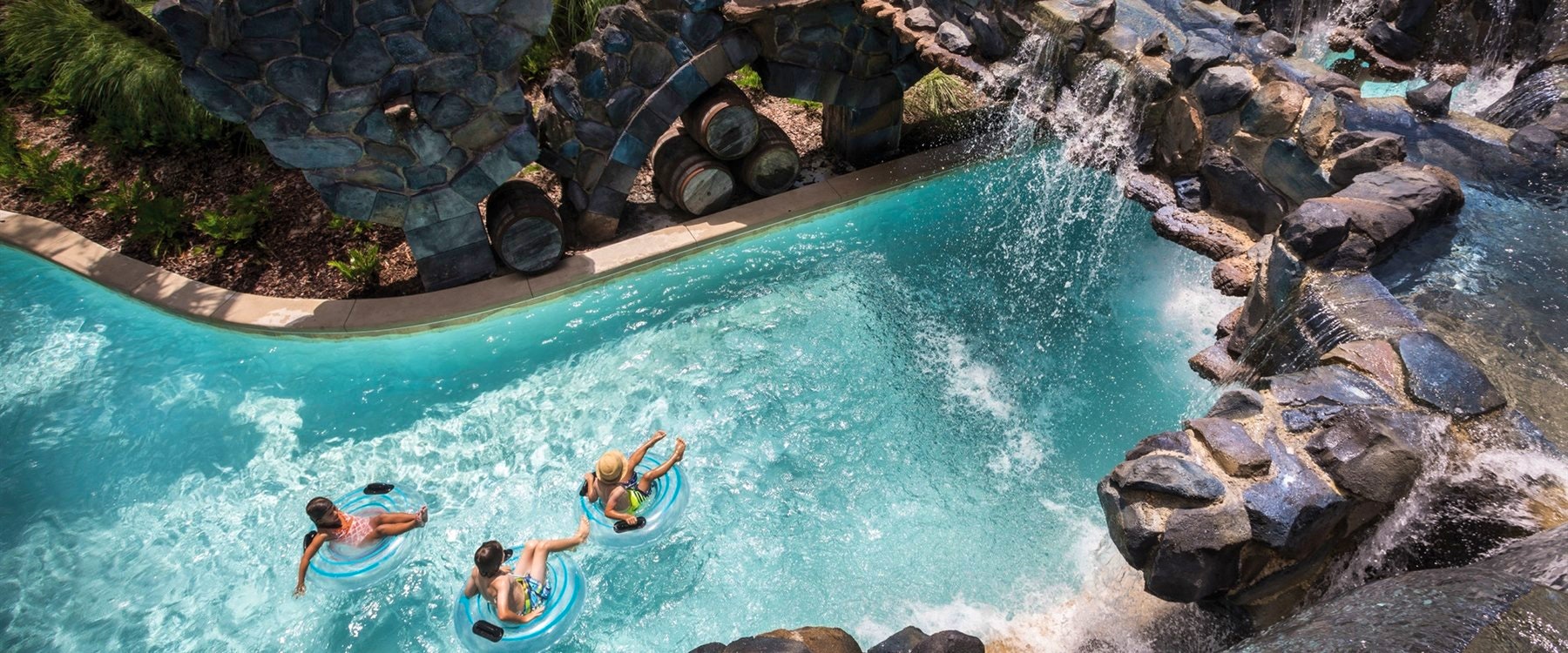 Lazy river at Four Seasons Resort Orlando at Walt Disney World Resort, Florida