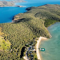 Aerial Views, Orpheus Island Lodge, Great Barrier Reef Islands, Queensland, Australia