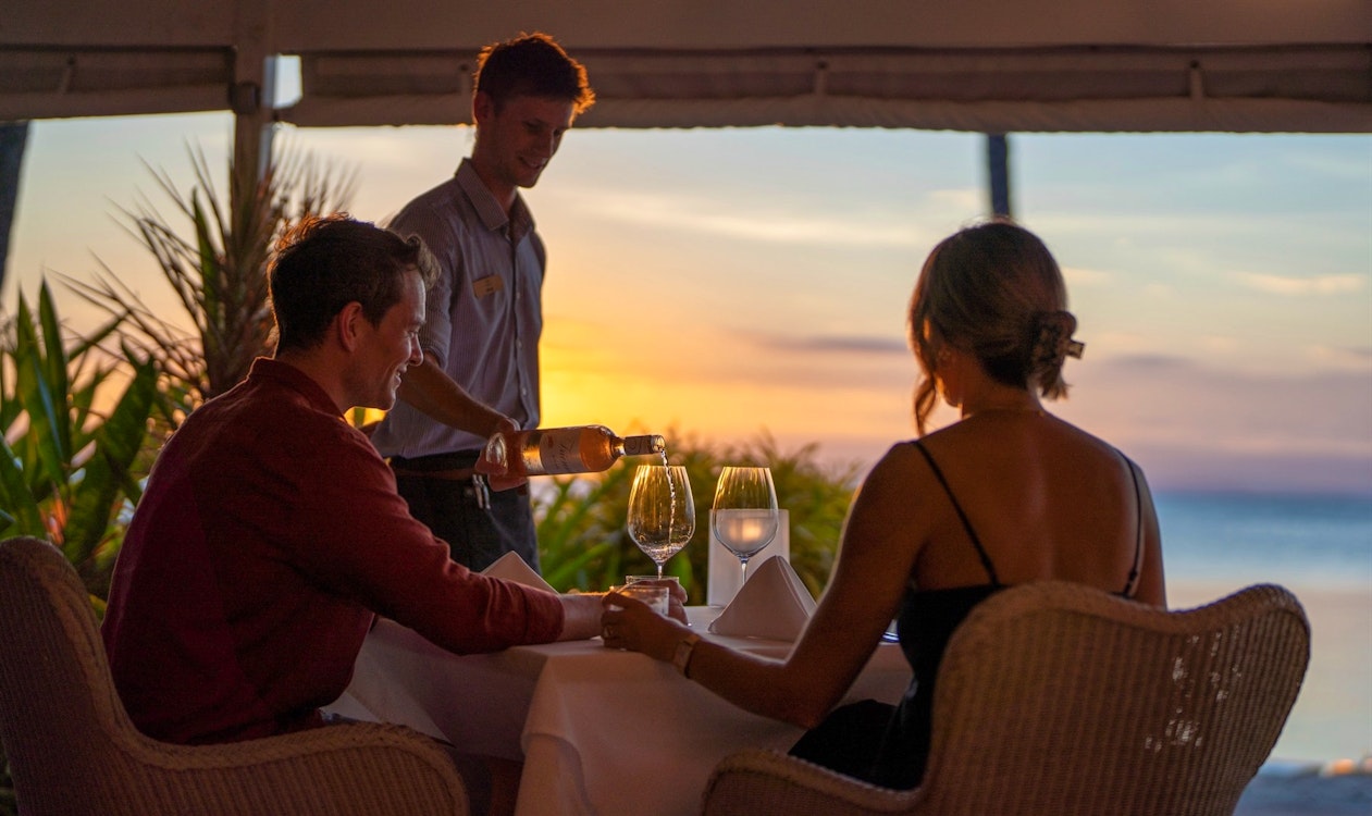 dining area orpheus island lodge great barrier reef islands queensland australia