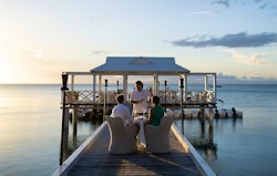 private dining orpheus island lodge great barrier reef islands queensland australia