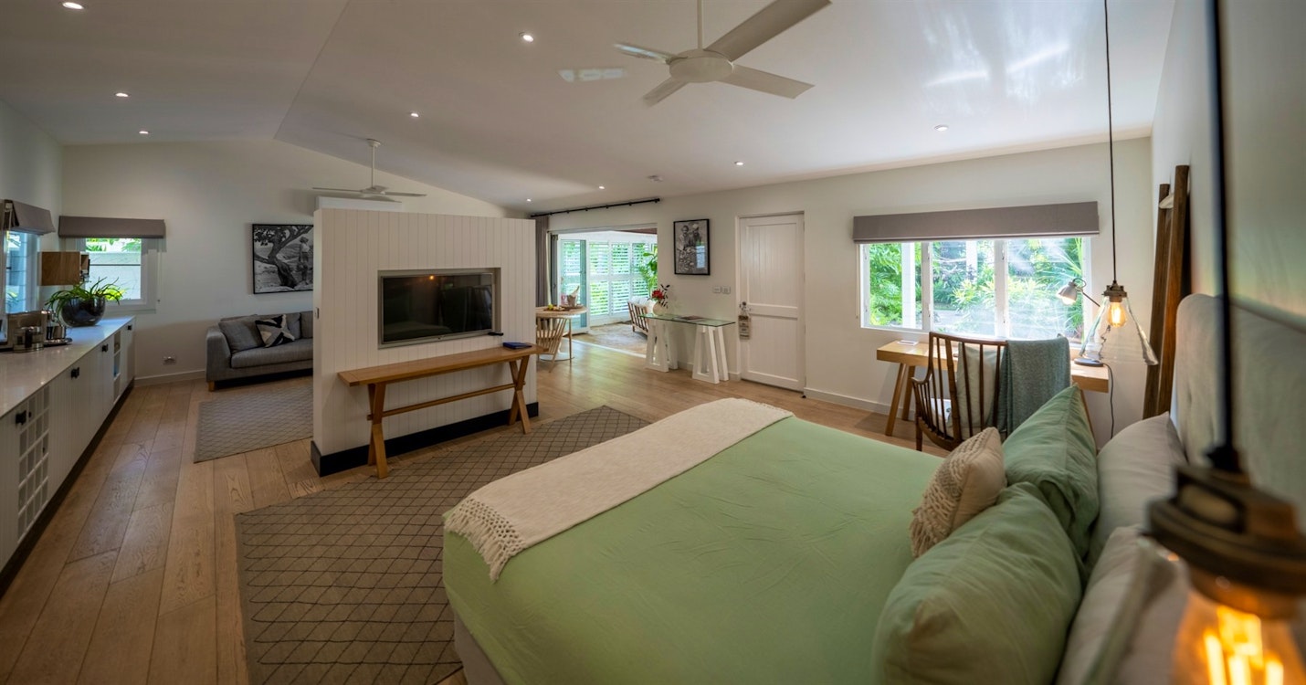 south suite bedroom orpheus island lodge great barrier reef islands queensland australia