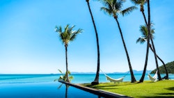 hammock orpheus island lodge great barrier reef islands queensland australia