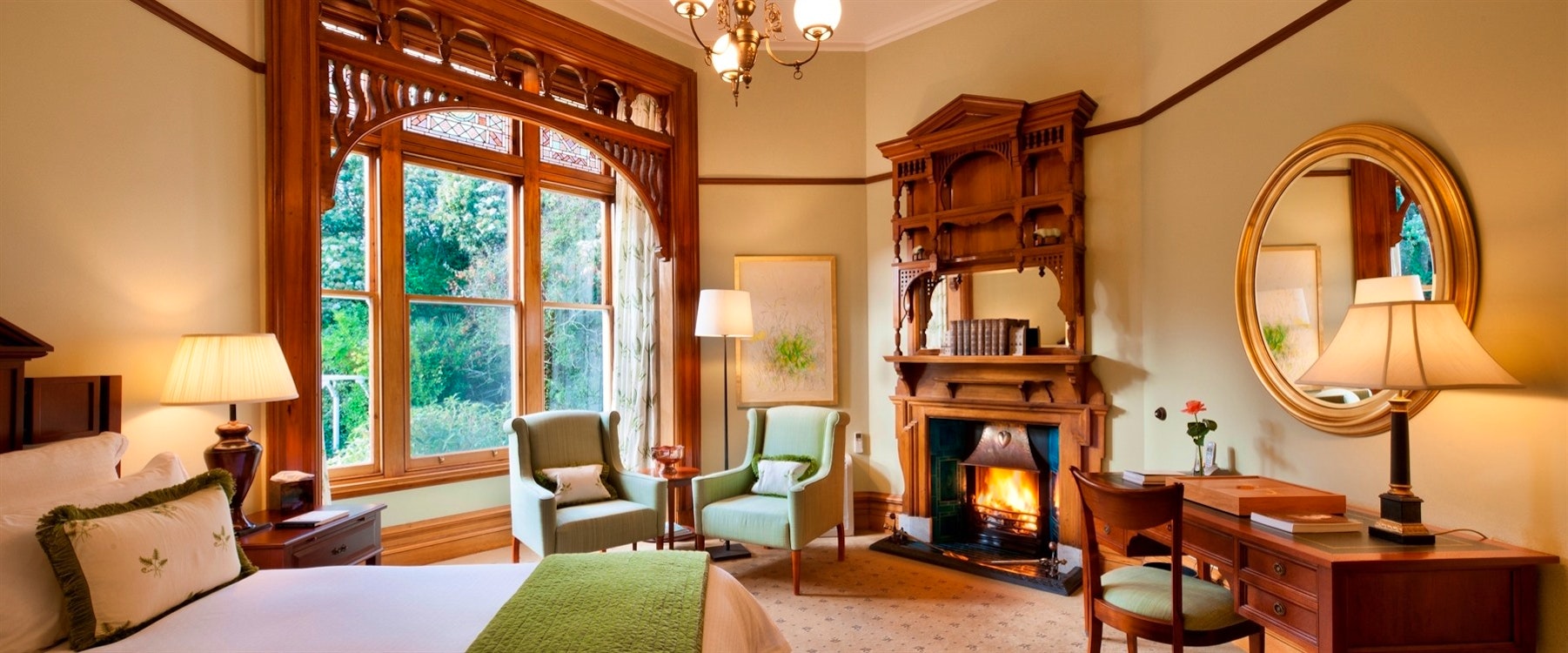 Botanical Suite at Otahuna Lodge, New Zealand 