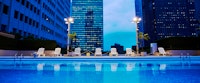 Outside Pool at Keio Plaza Hotel, Tokyo