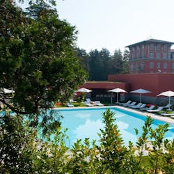 Outside pool, Vidago Palace Hotel