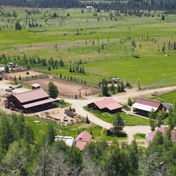 Hilltop View Of Vista Verde Ranch