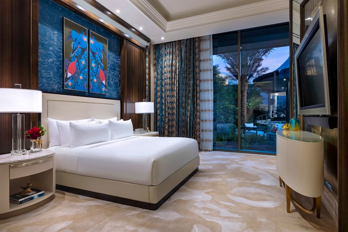Palace One Master Bedroom at Crockfords Las Vegas