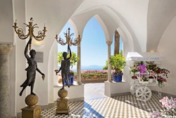Entrance, Palazzo Avino, Amalfi Coast, Italy