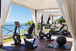 Gym, Palazzo Avino, Amalfi Coast, Italy