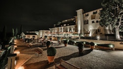 Panoramic Terrace, Castello del Nero, Tuscany, Italy