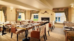 Dining Area at Grantley Hall Ripon, Yorkshire, England
