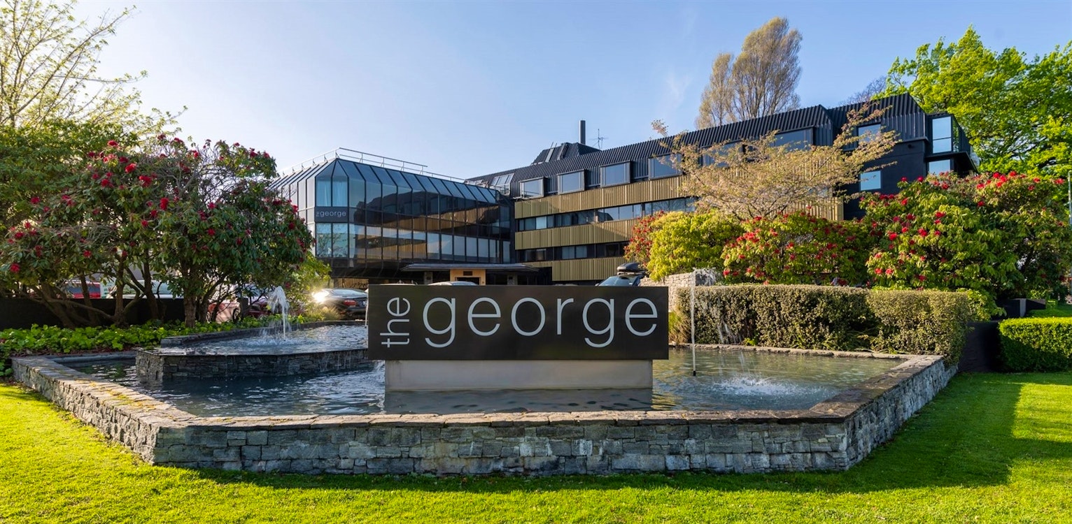 exterior of the george christchurch