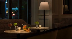 evening cocktails in saloon room the ritz-carlton new york central park new york