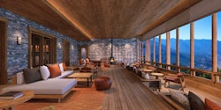 Living Area, Six Senses Paro, Bhutan