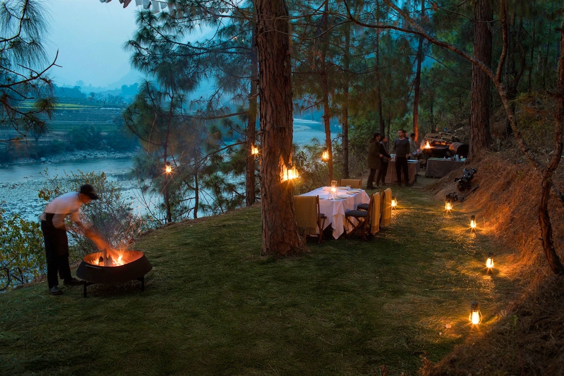 amankora punakha lodge private dining