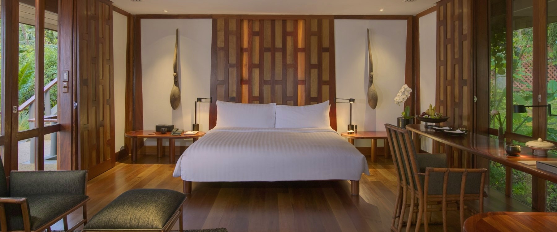 Pavilion Bedroom at Amanpuri, Phuket, Thailand