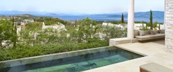 Pavilion Pool at Amanzoe, Peloponnese, Greece
