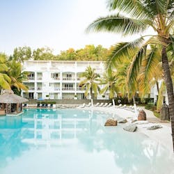 Spa pool at Peppers Beach Club and Spa