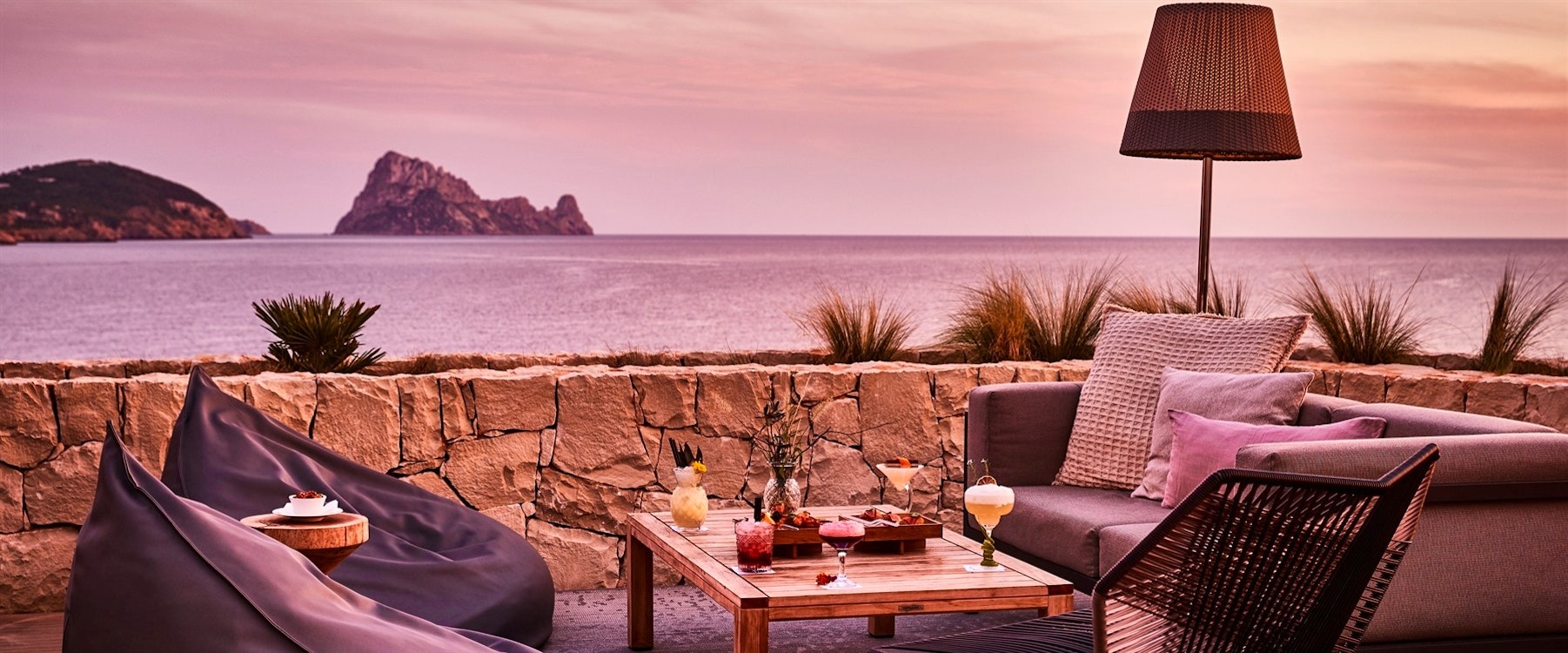 Pershing Yacht Terrace at Seven Pines Resort, Ibiza, Spain