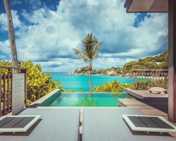 private terrace plunge pool deck carana beach hotel