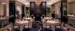 Dining area at The Peninsula, Manila 