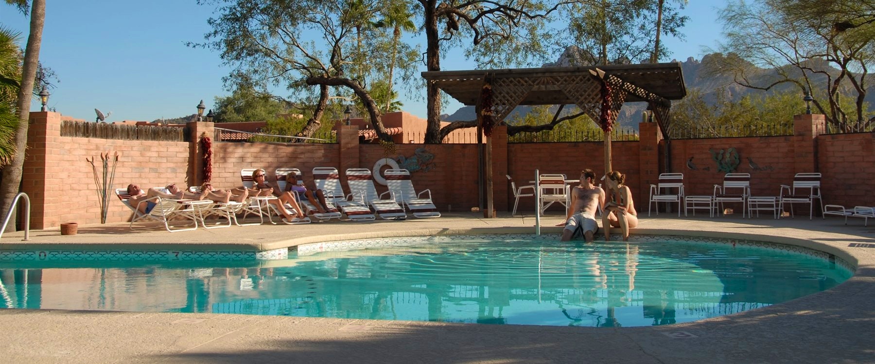 Pool At White Stallion Ranch, Arizona 