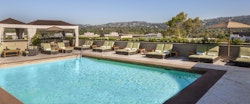 Rooftop Pool at at Viceroy L'Ermitage Beverly Hills