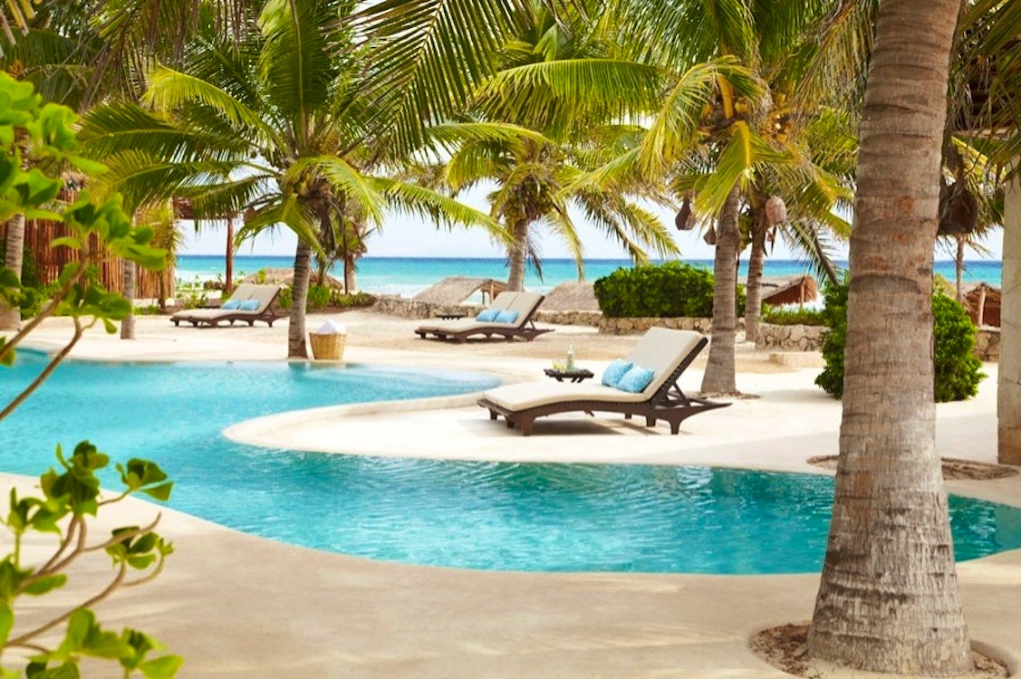 Pool area, Viceroy Riviera Maya