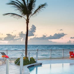The swimming pool at Pelican Grand Beach Resort, Fort Lauderdale