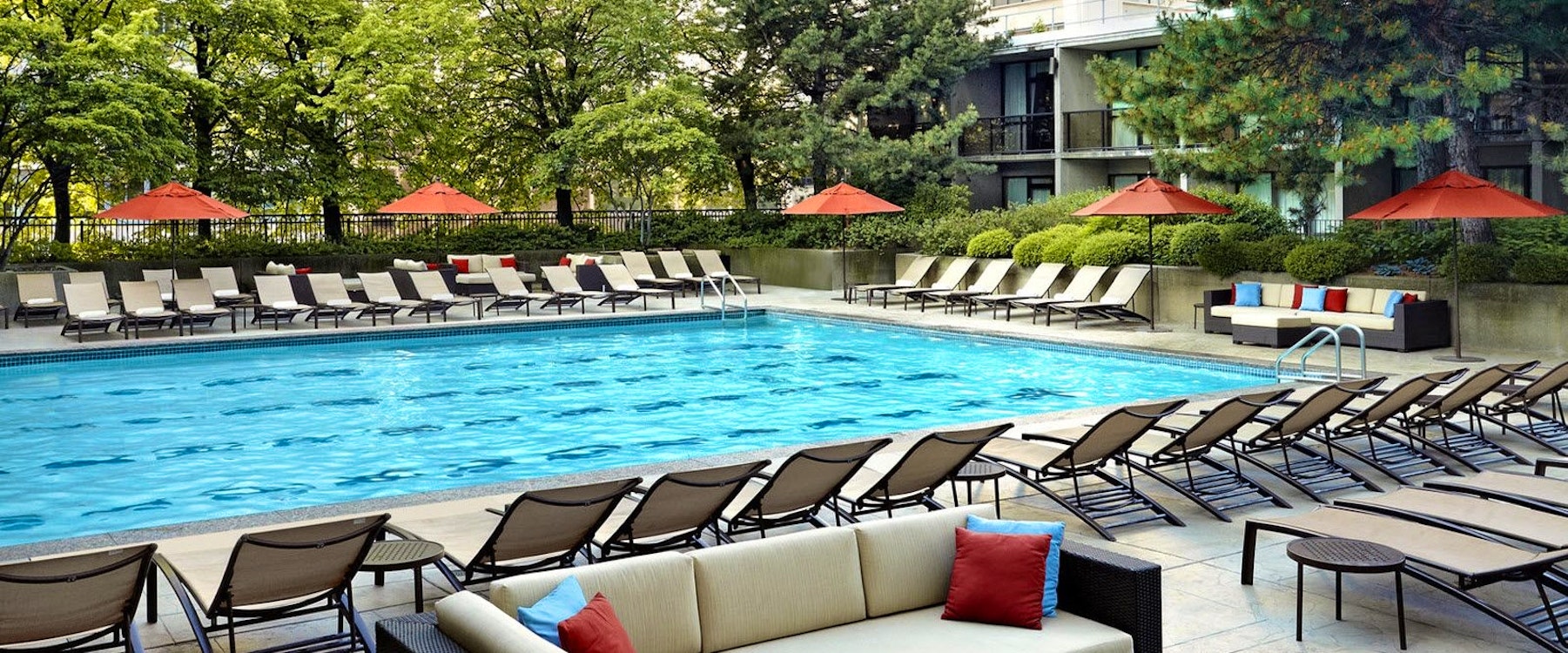 Pool At Sheraton Centre Toronto Hotel