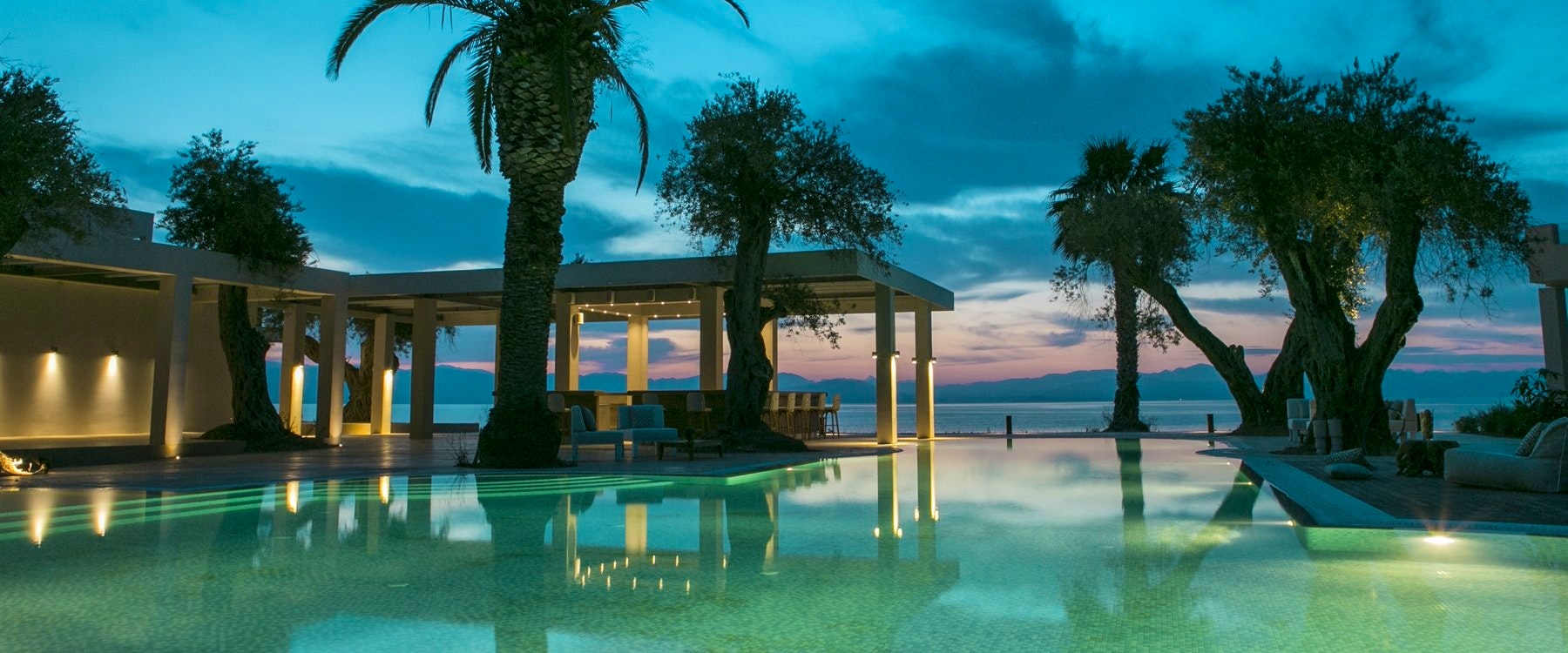 Pool Bar at Domes Miramare, A Luxury Collection Resort, Corfu, Cyprus