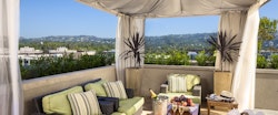 Pool Cabana at L'Ermitage Beverly Hills