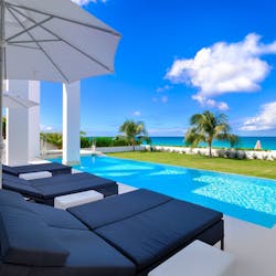 the pool at the beach house anguilla