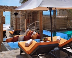 Pool villa beachfront at Six Senses Zighy Bay, Oman