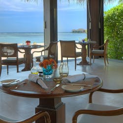 The Dining Room Restaurant at The Residence Maldives, Indian Ocean
