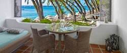 Ocean View Balcony at Colony Club by Elegant Hotels, Barbados, Caribbean