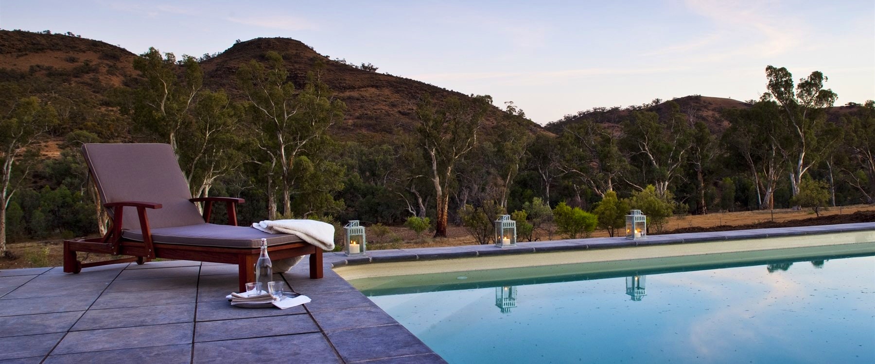 Swimming Pool at Arkaba Conservancy, Flinders Ranges