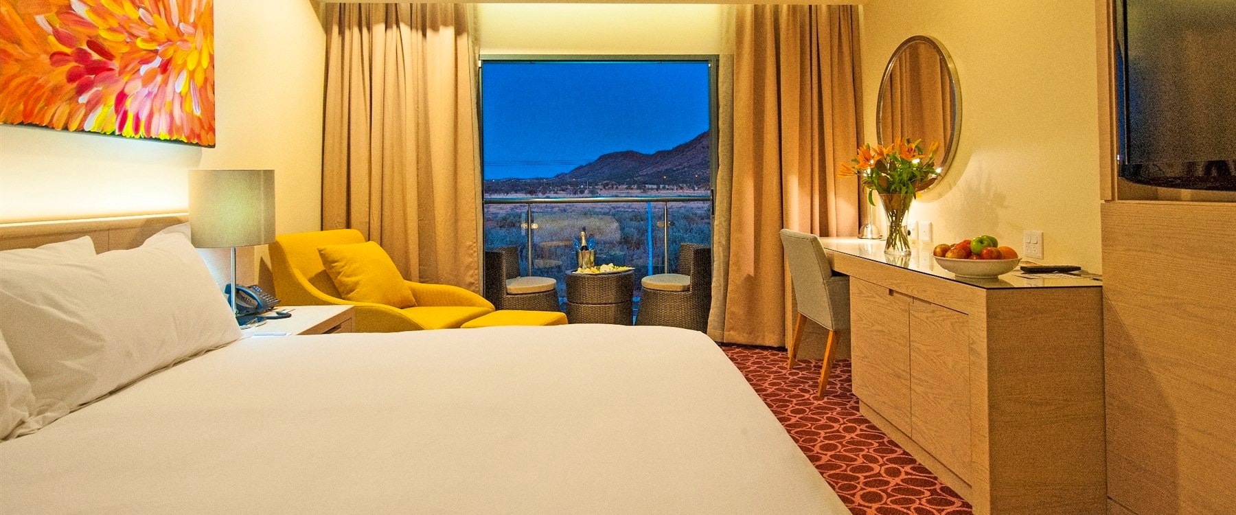 premium room at Crowne Plaza Alice Springs Lasseters, Australia